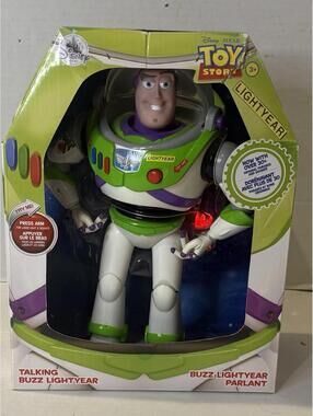 Disney Store Official Buzz Lightyear Interactive Talking Action Figure from Toy